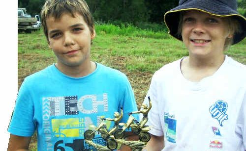 Ashton and Ben Korn both came in first place in the Juniors 85/150 9yrs to 11yrs competition. Ashton and Ben Korn both came in first place in the Juniors 85/150 9yrs to 11yrs competition.